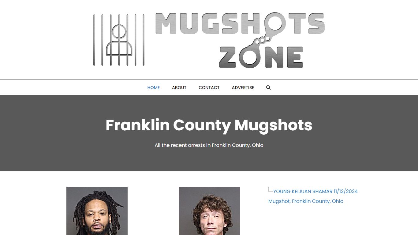 Franklin County Mugshots Zone